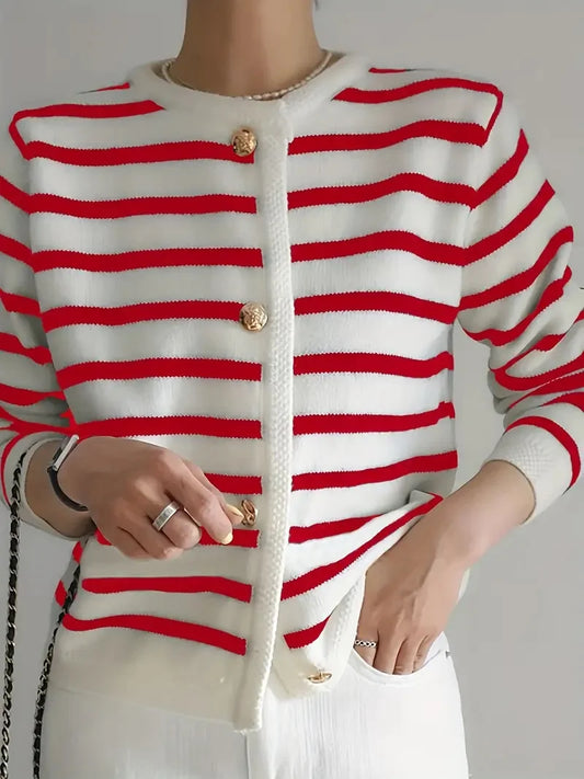 Soft & Stylish Button-Up Cardigan