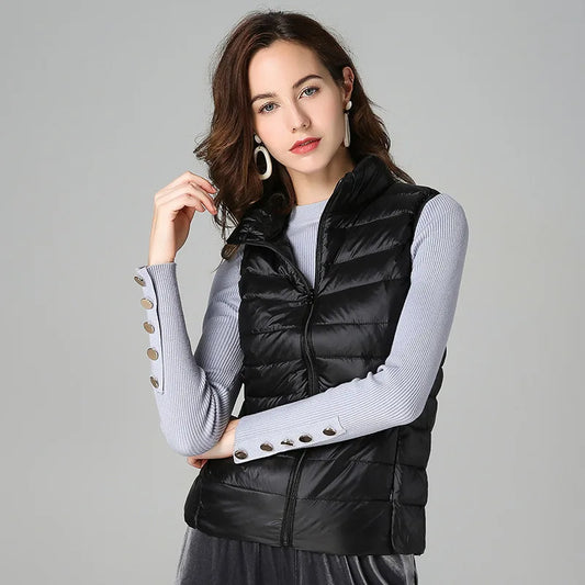Women’s Cotton Padded Vest Jacket