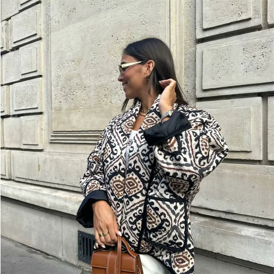 Women's Cotton Cardigan Coat