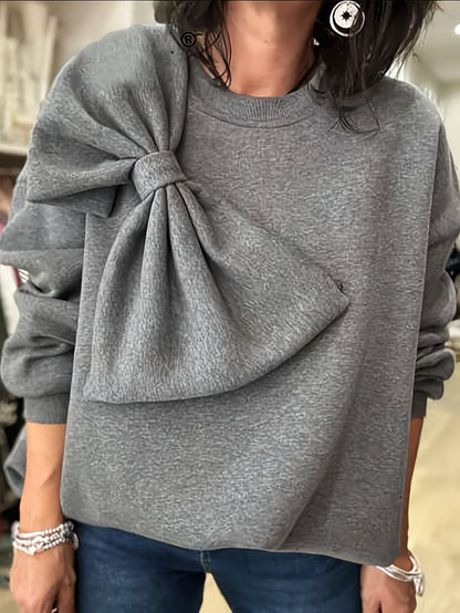 Chic Bow Bliss Sweatshirt