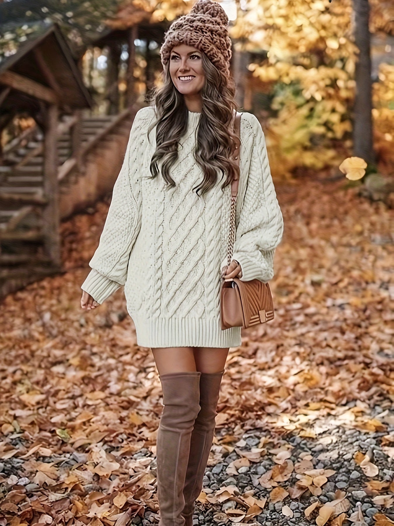 Effortless Elegance Sweater Dress