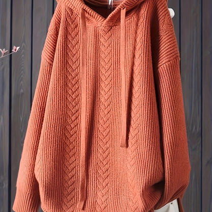 Cozy Curve Hooded Pullover