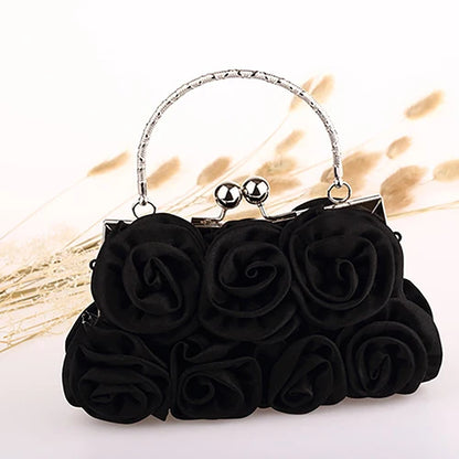 Rose Garden Floral Dream Evening Bag