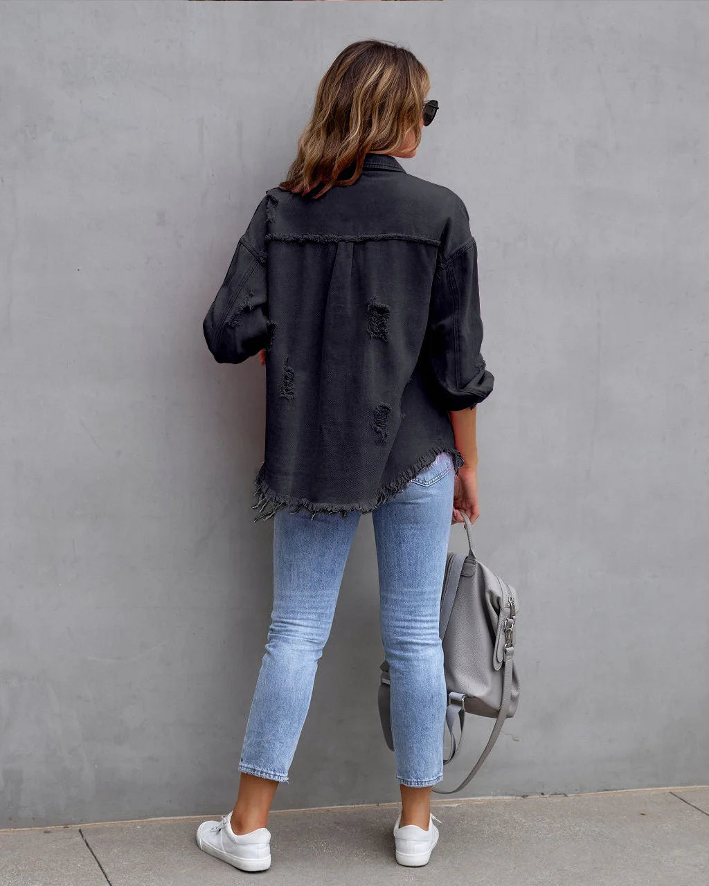 Denim Outerwear Jacket Coats