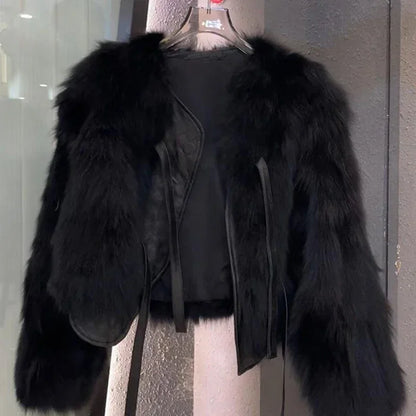 Fur Coat women's short style