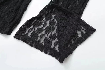 Elegant Bodysuit  Two Piece Set