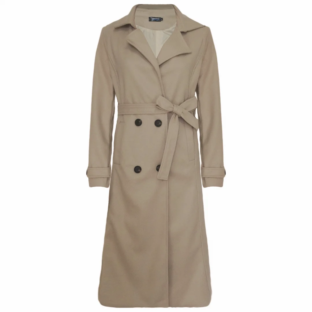 Winter Elegance Trench Coat