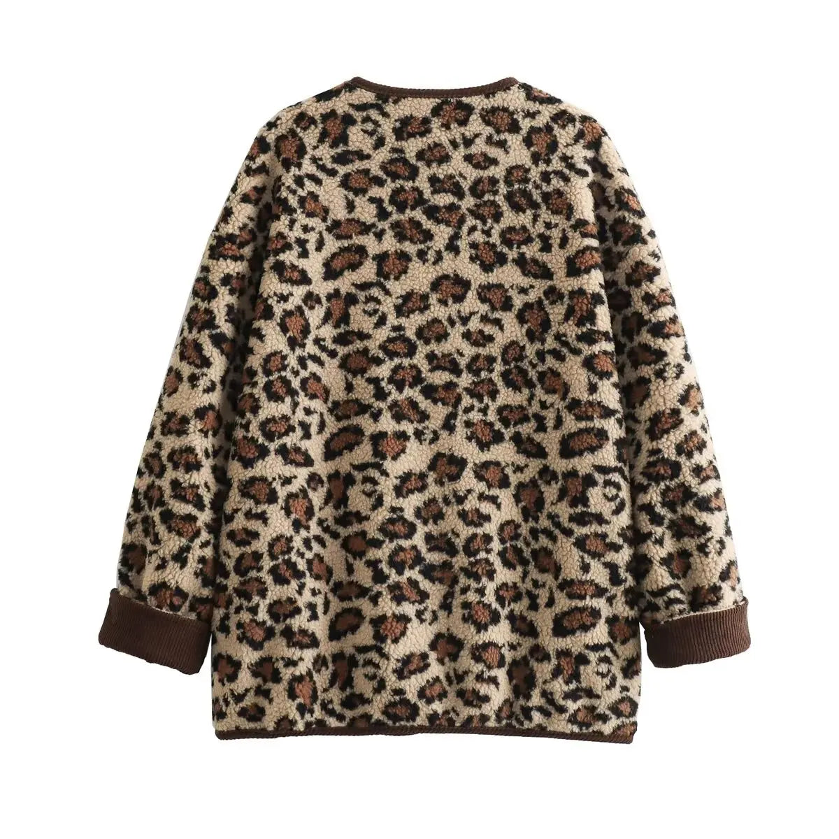 Wild Elegance Retro Leopard Jacket