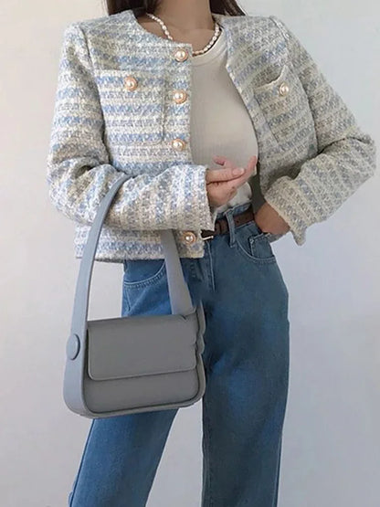Refined Tweed Luxe Jacket