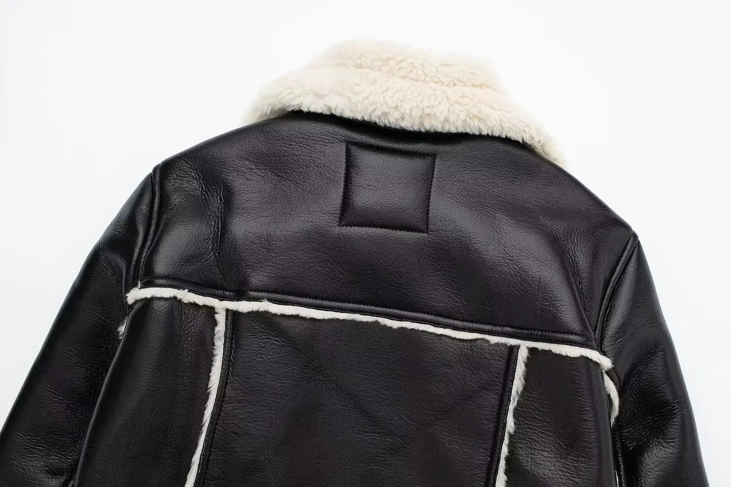 Faux Leather Jacket