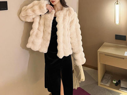 Elysian Whisper Faux Fur Vest