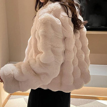 Elysian Whisper Faux Fur Vest