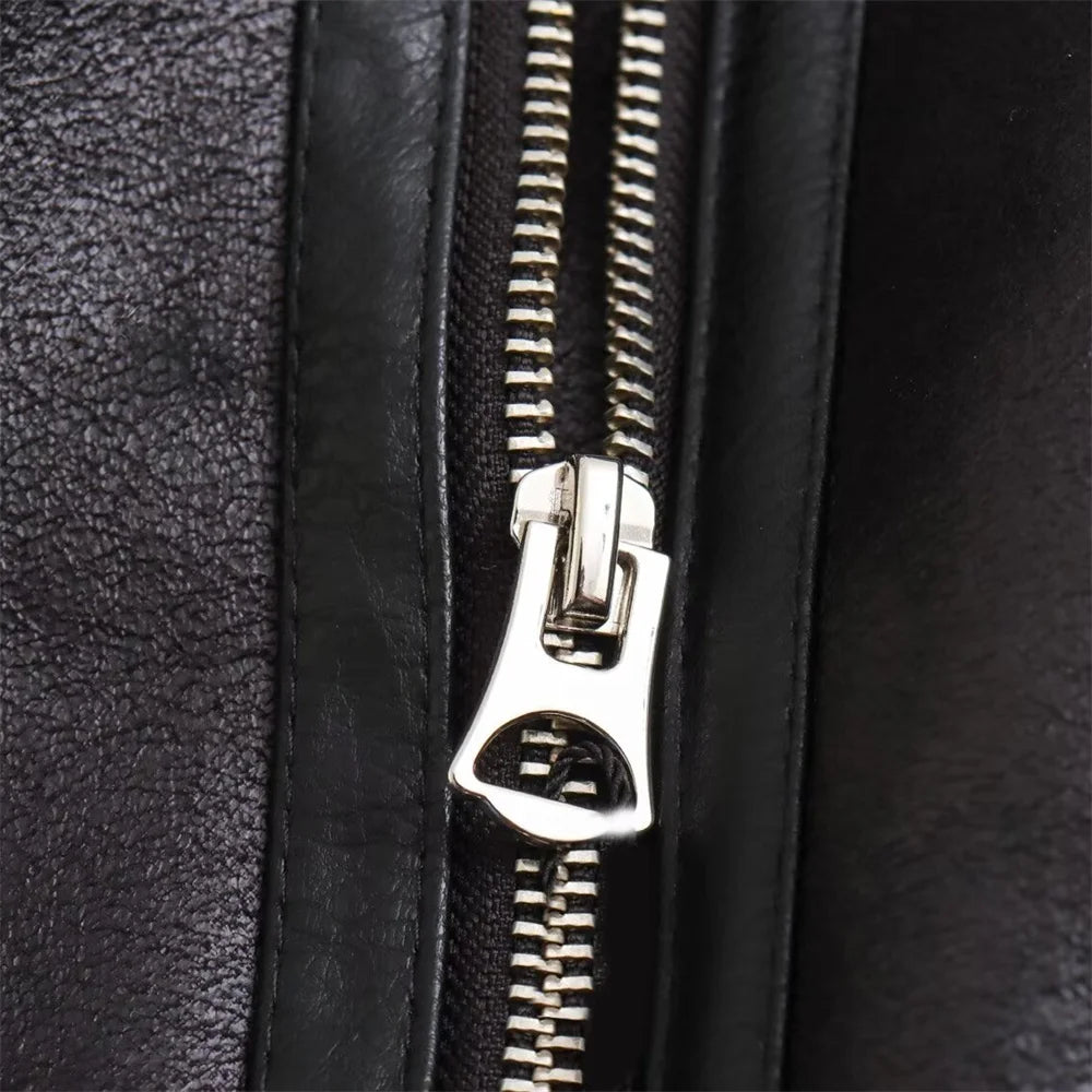 Belt Double sided Collar Jacket Coat