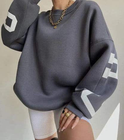 Cozy Letter Vibes Sweatshirt