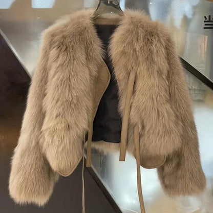 Fur Coat women's short style