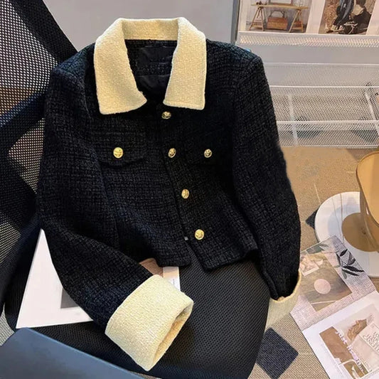 Luxe Patchwork Winter Jacket