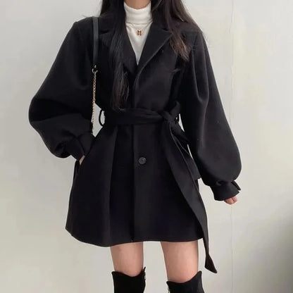 Elegant Enchantment Trench Coat