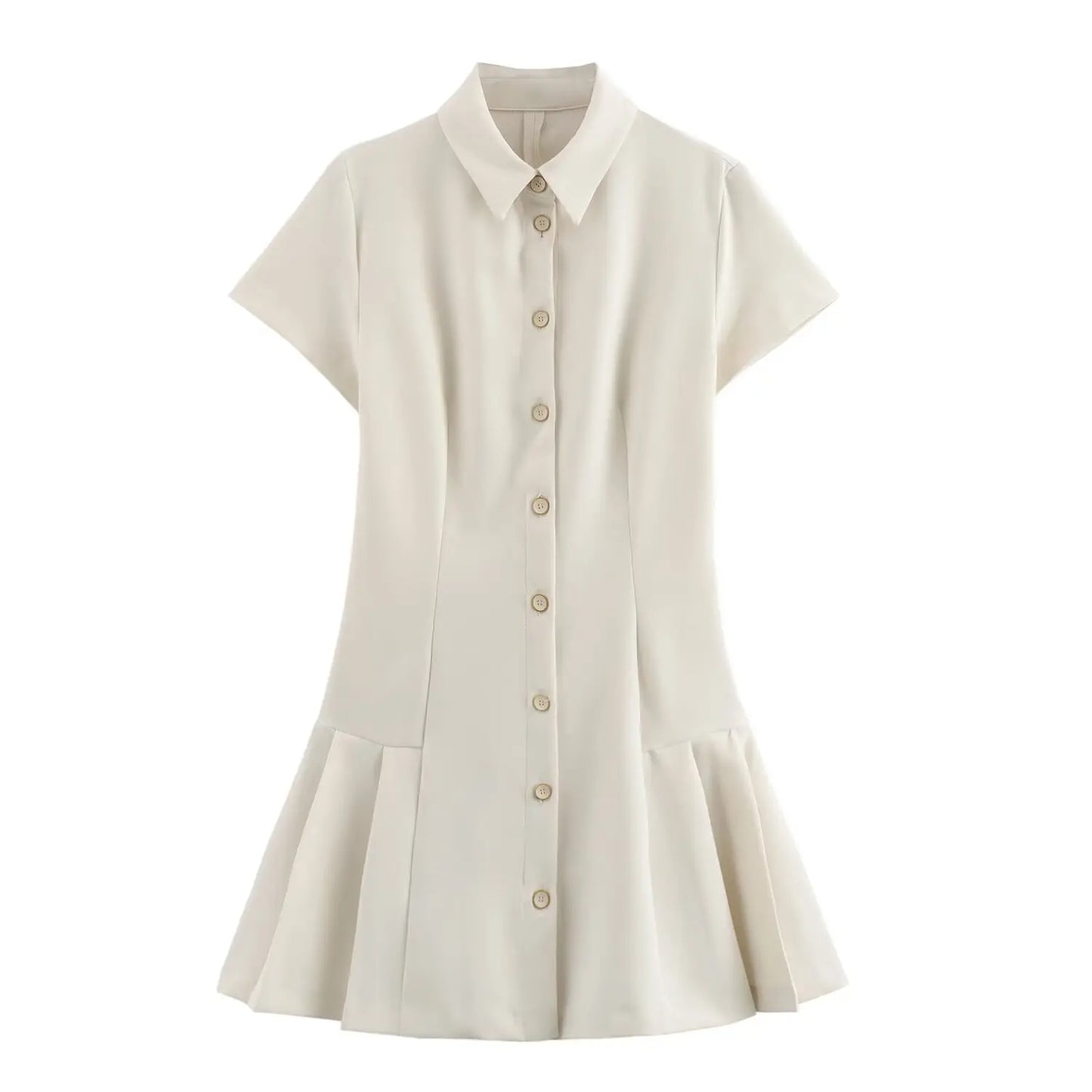 Summer Casual Shirt Dress