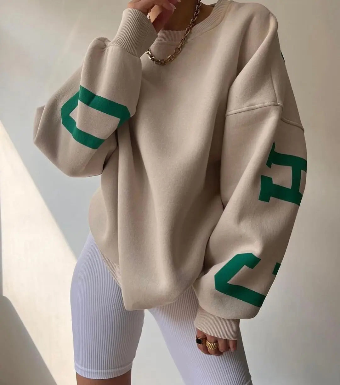 Cozy Letter Vibes Sweatshirt