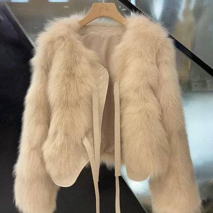 Fur Coat women's short style