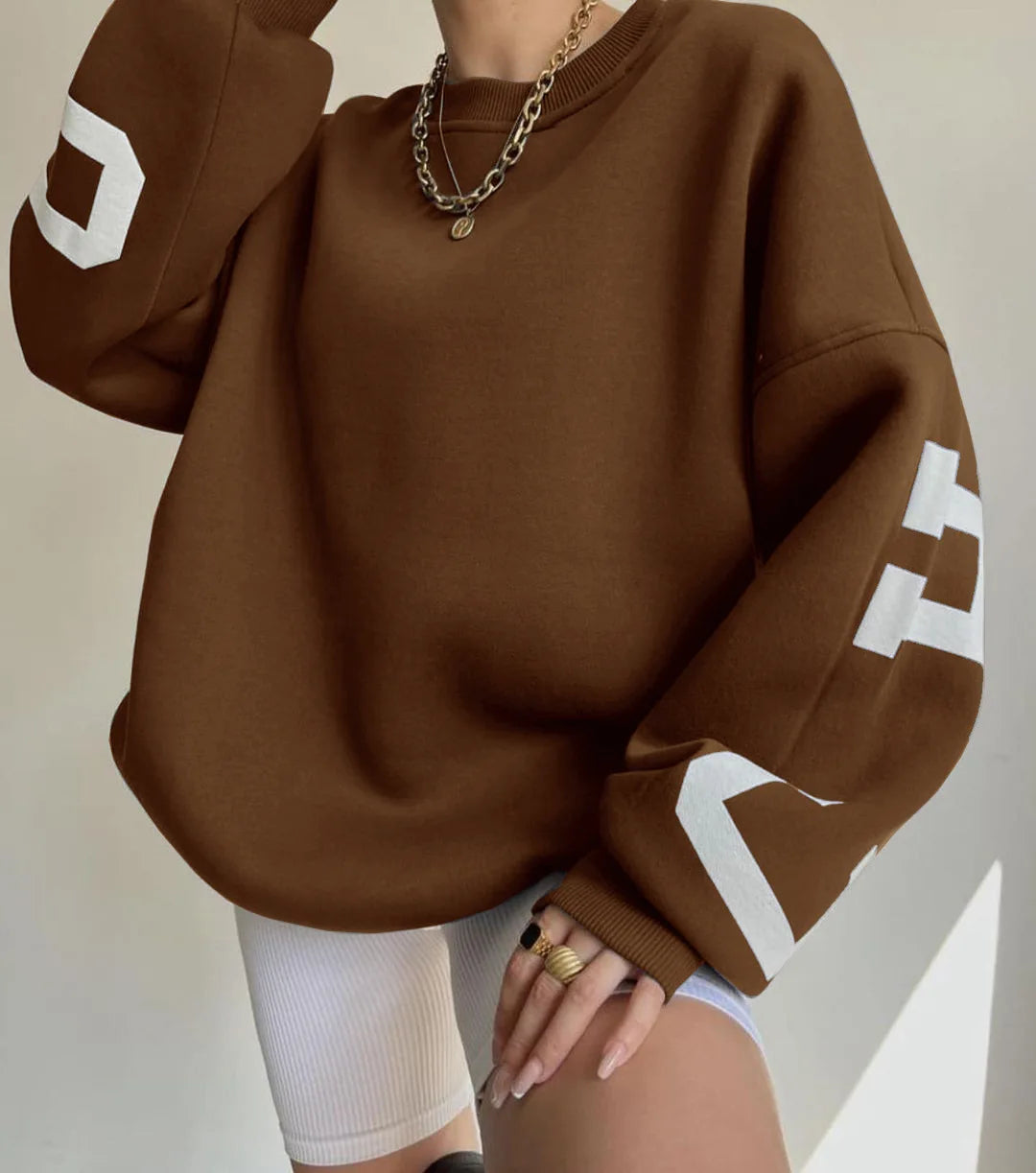 Cozy Letter Vibes Sweatshirt