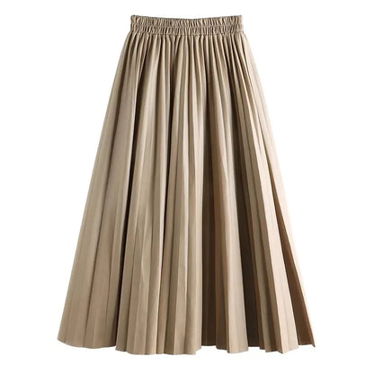 Timeless Elegance Pleated Skirt