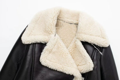 Faux Leather Jacket