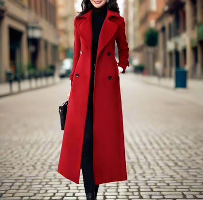 Winter Elegance Trench Coat