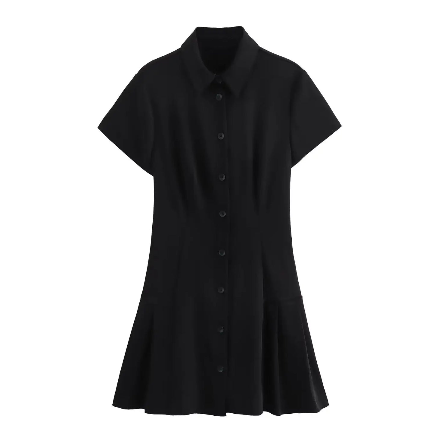 Summer Casual Shirt Dress