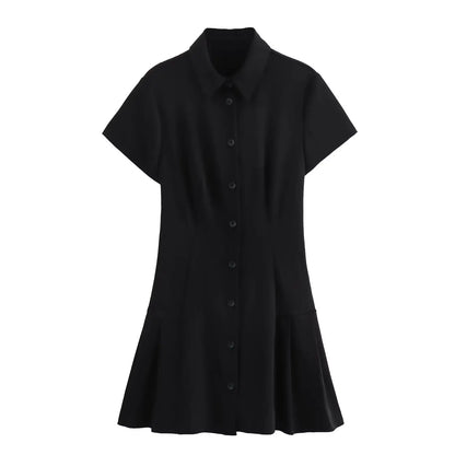 Summer Casual Shirt Dress