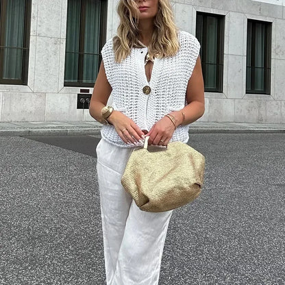 Casual Luxe Sleeveless Top