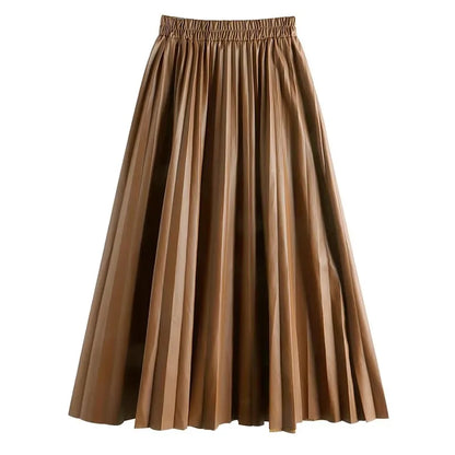 Timeless Elegance Pleated Skirt