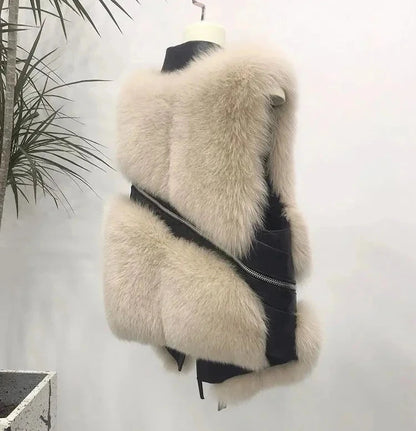 Elegant Embrace Fur Coat