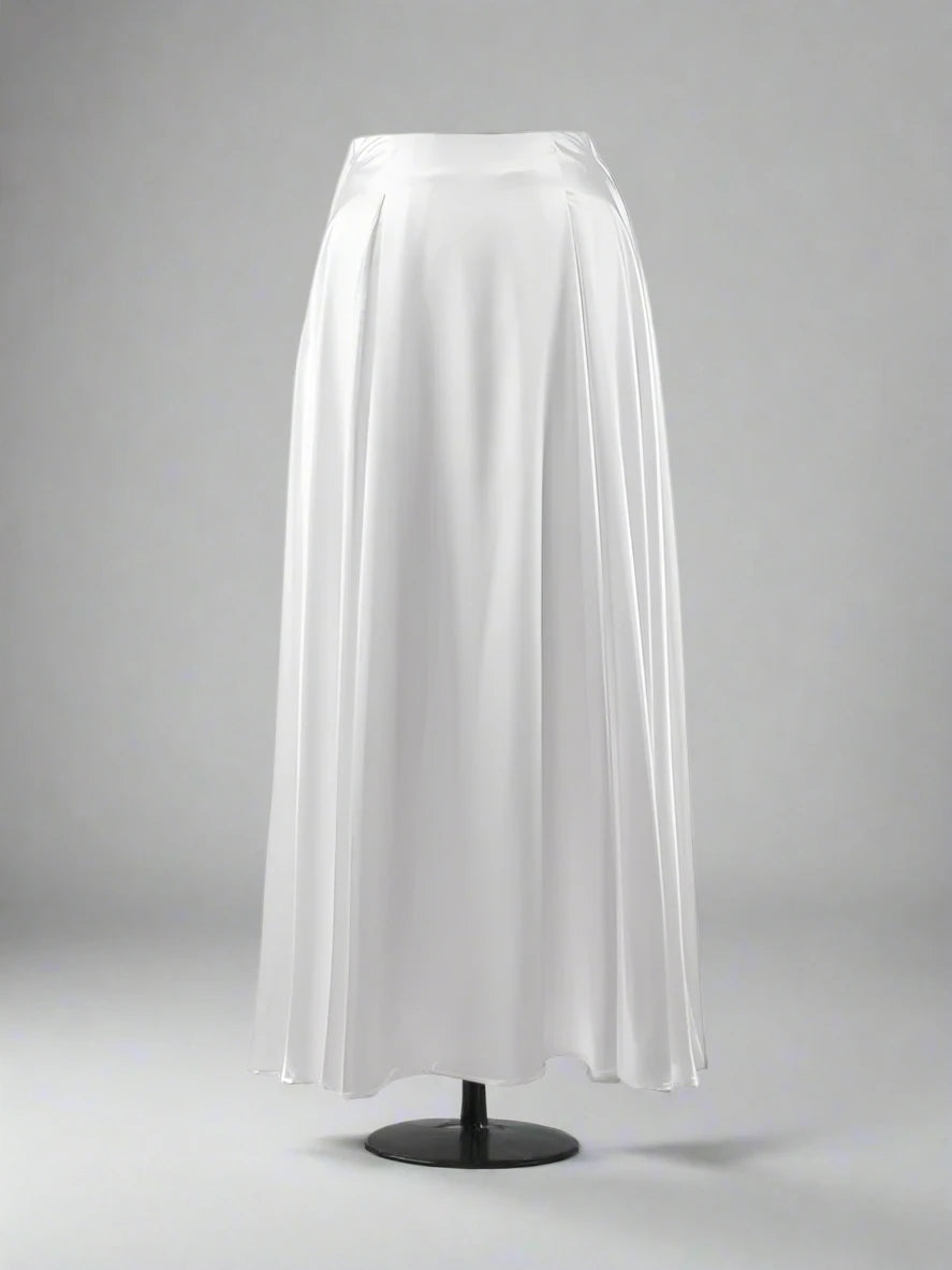 Elegant High Waist Maxi Skirt