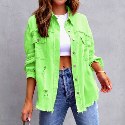 Denim Outerwear Jacket Coats