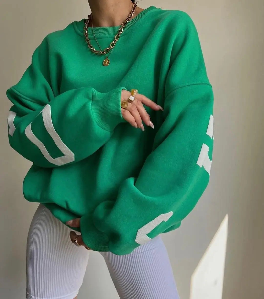 Cozy Letter Vibes Sweatshirt