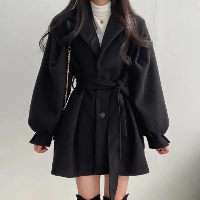 Elegant Enchantment Trench Coat