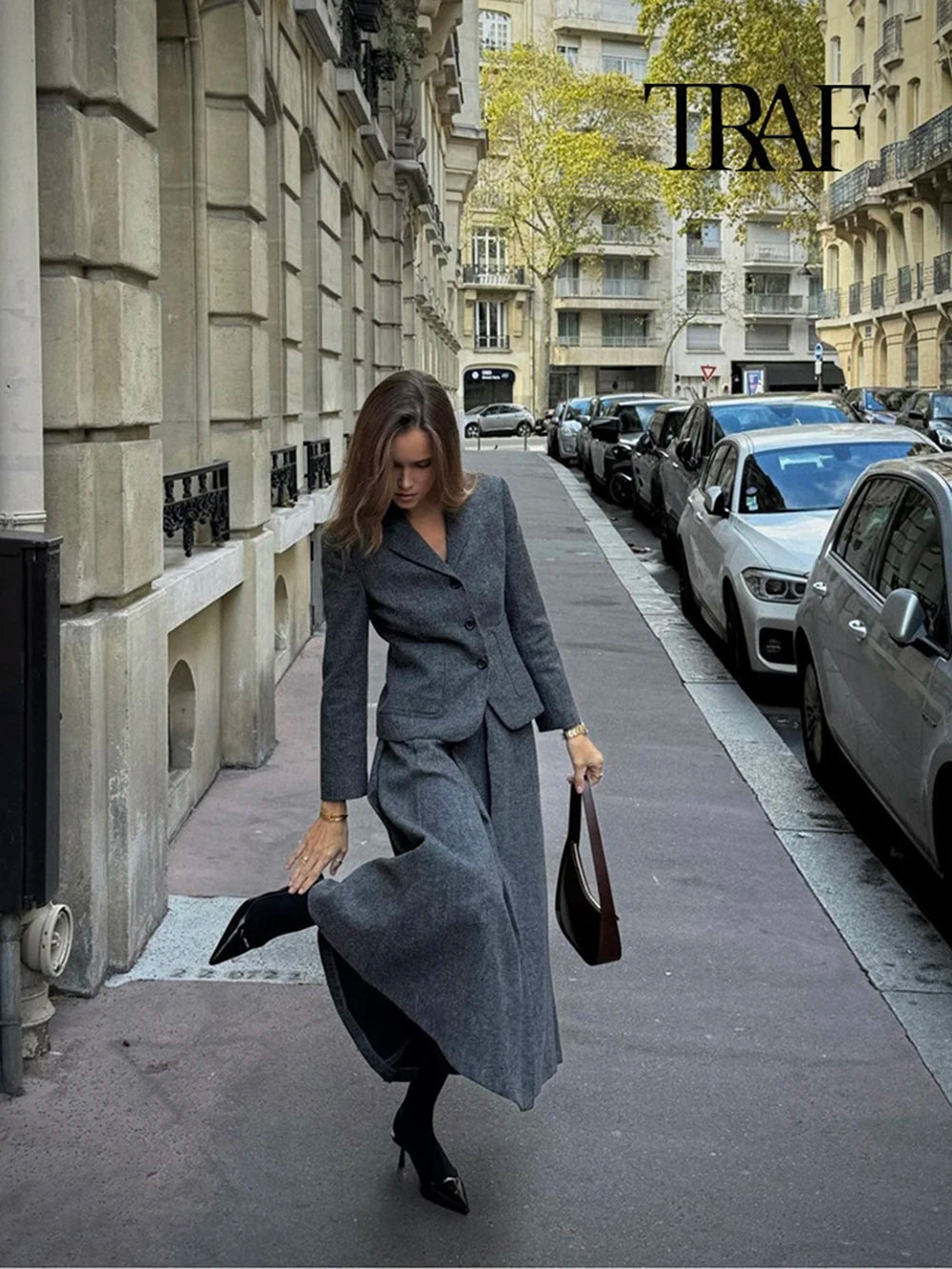 Women’s  Flattering  Suit Skirt & Top Set