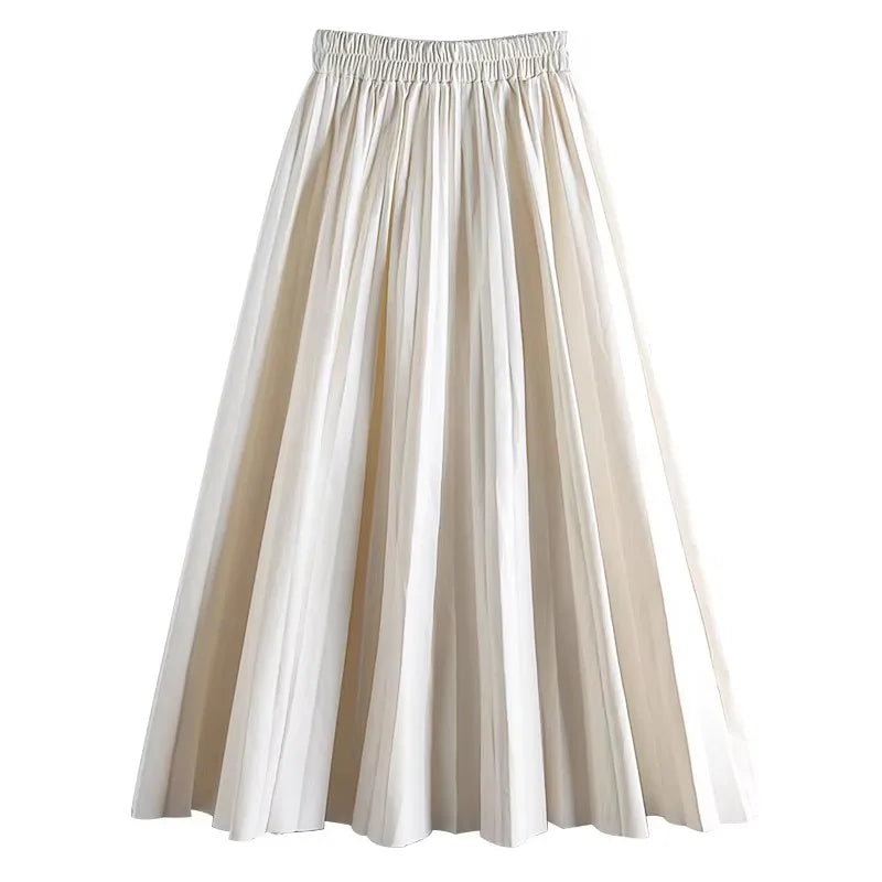 Timeless Elegance Pleated Skirt