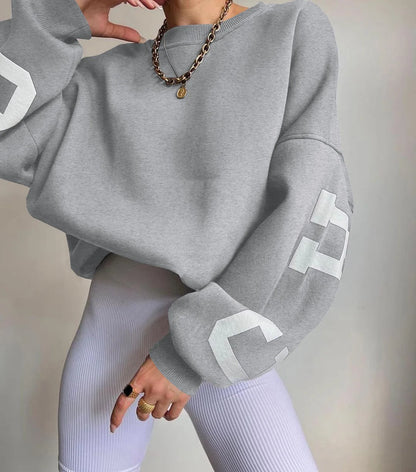 Cozy Letter Vibes Sweatshirt