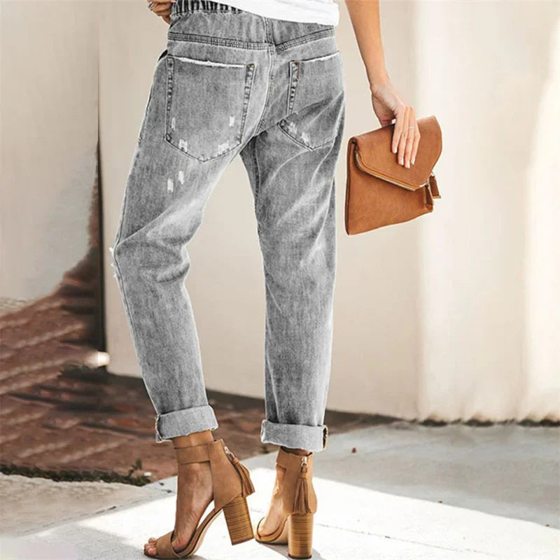 Comfort Drawstring Jeans