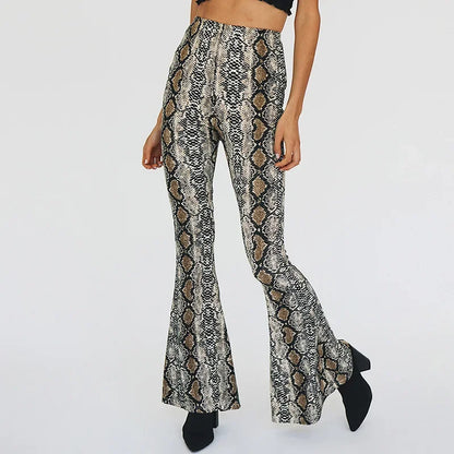 Fierce & Free Casual Leopard Print Trousers