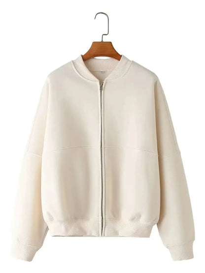 Urban Chic Women's Zipper Bomber Set