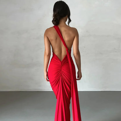 Serene Backless Streetwear Dress