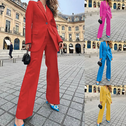 Long Sleeve Coat & Pant Set