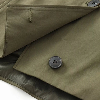 Green Warm Winter Hooded Jackets