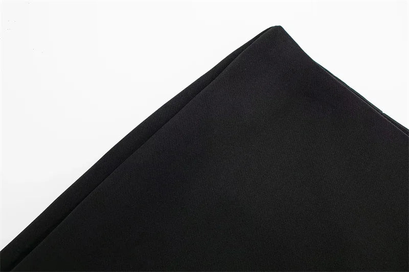 High-Waist Asymmetric Skort