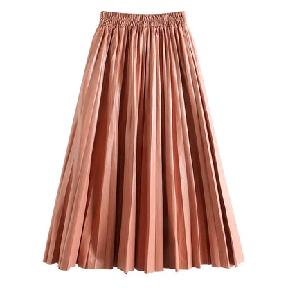 Timeless Elegance Pleated Skirt