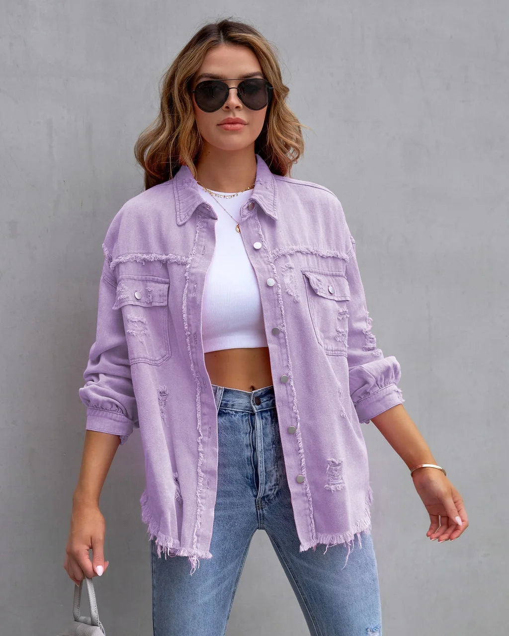 Denim Outerwear Jacket Coats