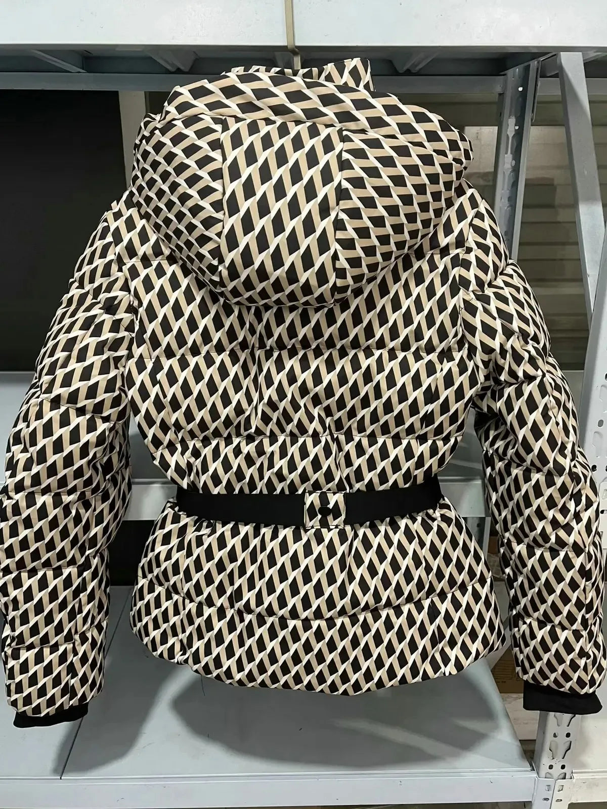 Women's Winter Hooded High Waist Coats